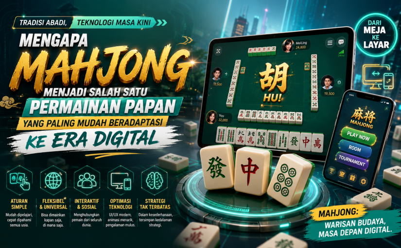 Revolusi Digital: Bagaimana Teknologi Mobile Mengubah Cara Kita Bermain Mahjong